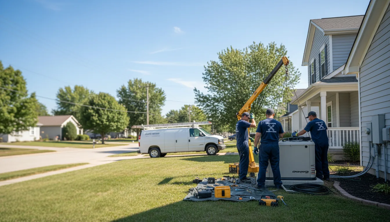 Generator Installation in Bradford, IA near me
